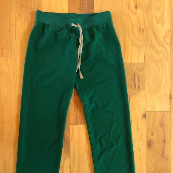 Hunter Green Basic Livingston Scrub Pants